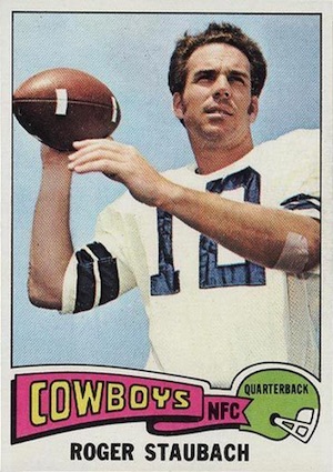 Top Roger Staubach Vintage Cards, Rookie Cards