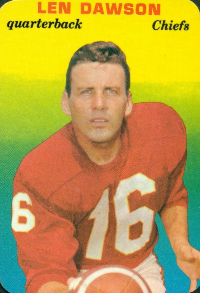 Top Len Dawson Football Cards, Vintage, Rookies, Autographs, Inserts