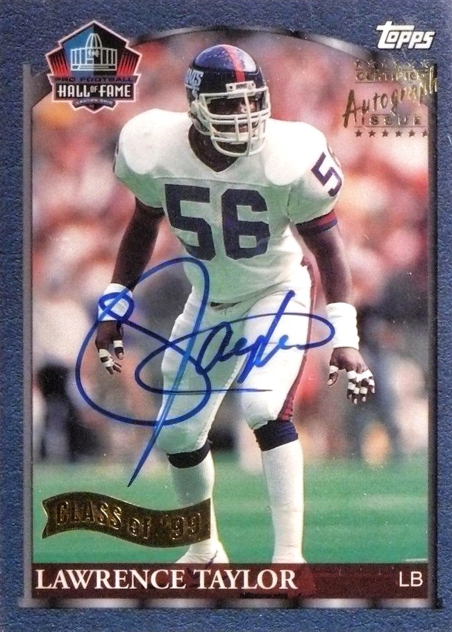 Top lawrence taylor cards rookies autographs best list ranked