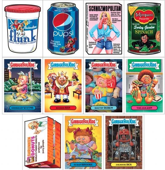 2017 Topps Jay Lynch GPK Wacky Packages Tribute Checklist, Gallery
