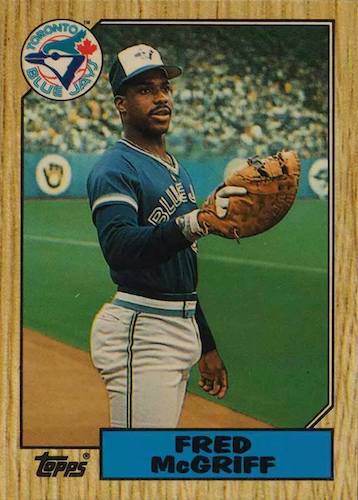 Top Fred McGriff Cards Best Rookies Autographs Most Valuable List