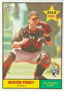 2010 Bowman Platinum #18 Buster Posey Rookie Card – San Francisco Giants Baseball RC (NM-MT Condition)